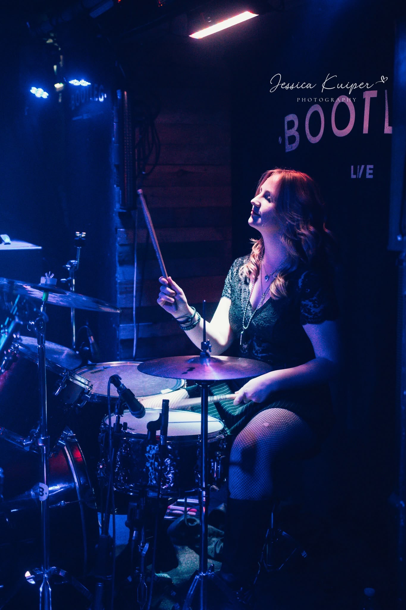 Drummer live at Bootleg Social